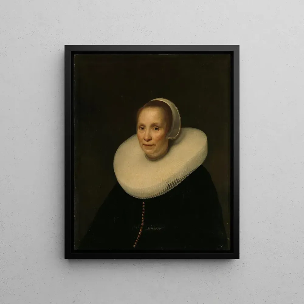 Gemälde Portrait einer Frau - Abraham Lambertsz van den Tempel