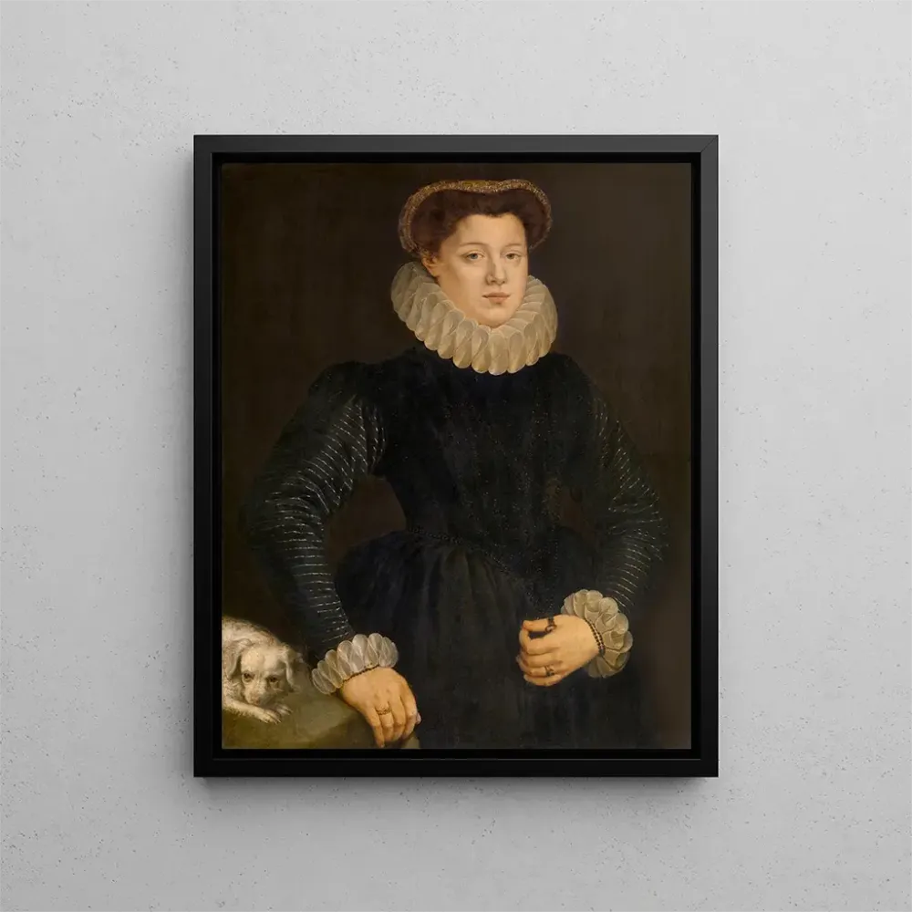 Gemälde Portrait einer Frau - Adriaen Thomasz Key