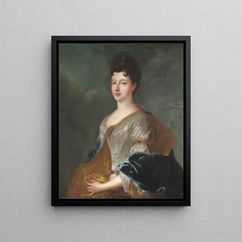 Gemälde Portrait einer Frau - Alexis Simon Belle | Kunstdruck