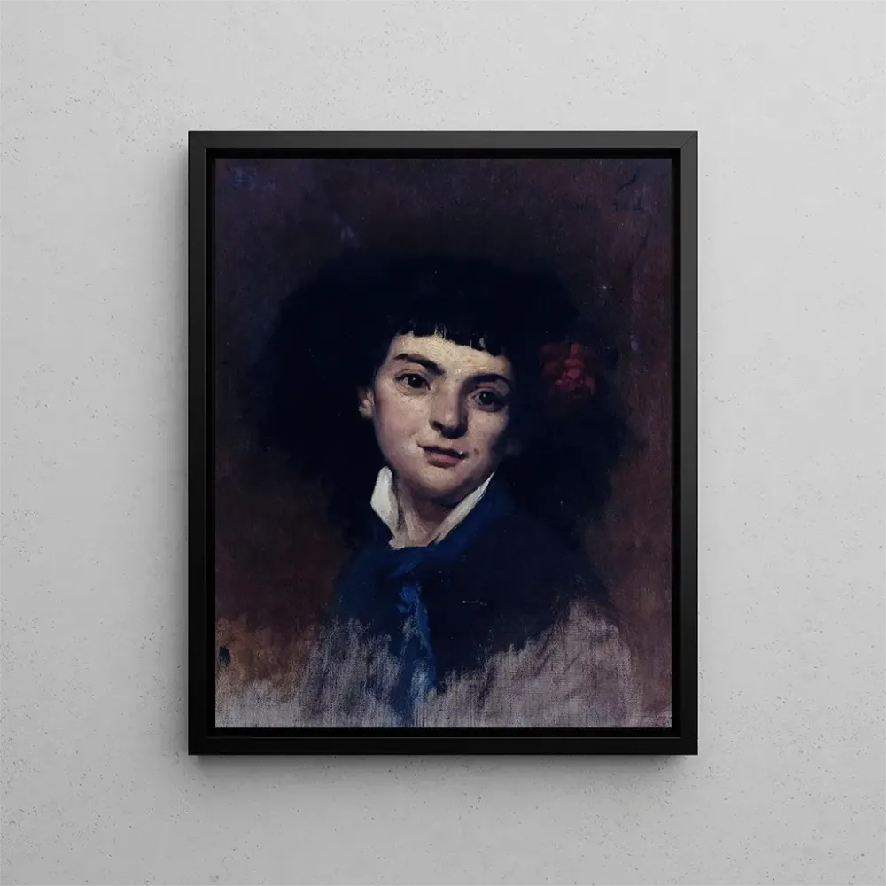 Gemälde Portrait einer Frau - André Gill | Kunstdruck