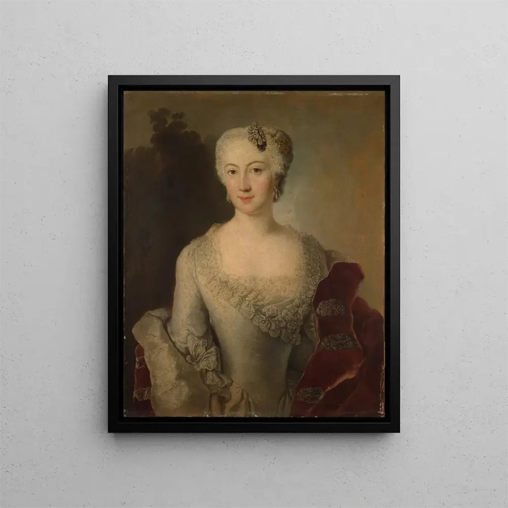 Gemälde Portrait einer Frau - Anton Raphaël Mengs