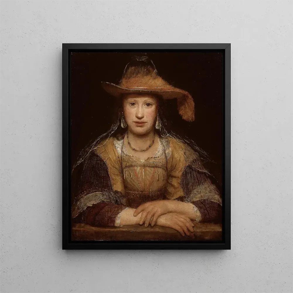 Gemälde Portrait einer jungen Frau - Aert de Gelder | Kunstdruck