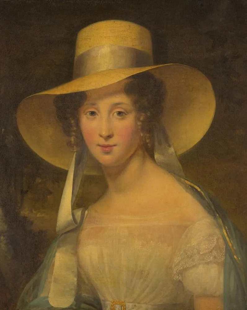Gemälde Portrait einer jungen Frau - Aimé Brune-Pagès | Kunstdruck