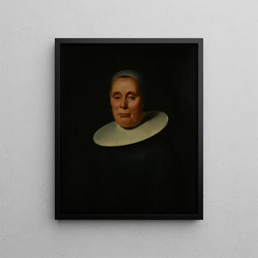 Gemälde Portrait einer unbekannten Frau - Petrus Schotanus Sterringa | Kunstdruck