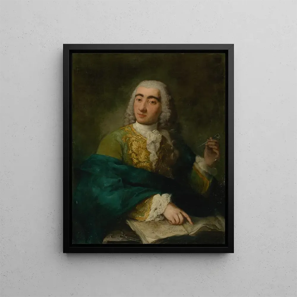 Gemälde Portrait eines Arztes - Anonym | Kunstdruck