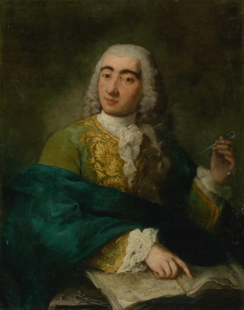 Gemälde Portrait eines Arztes - Anonym | Kunstdruck