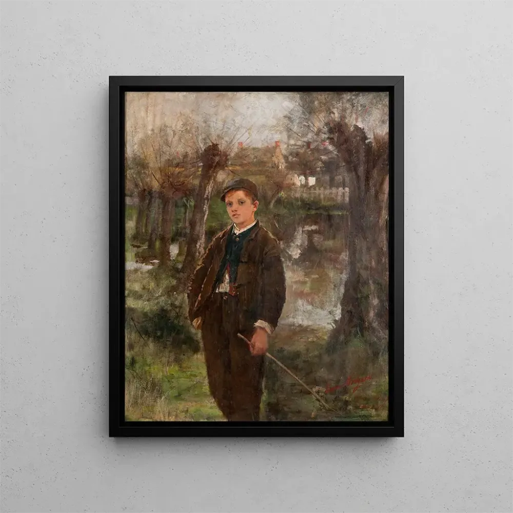 Gemälde Portrait eines Boz - Anna Nordgren | Kunstdruck