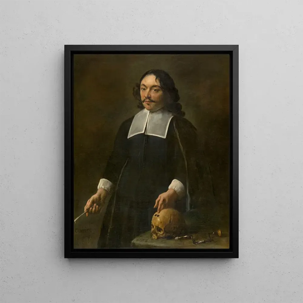 Gemälde Portrait eines Chirurgen - Jan Cossiers | Kunstdruck