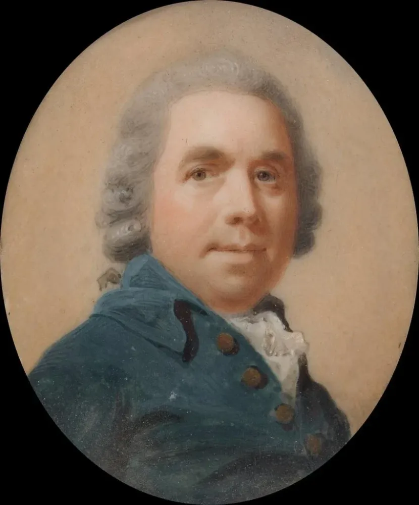 Gemälde Portrait eines Edelmanns - Abraham Daniel | Kunstdruck