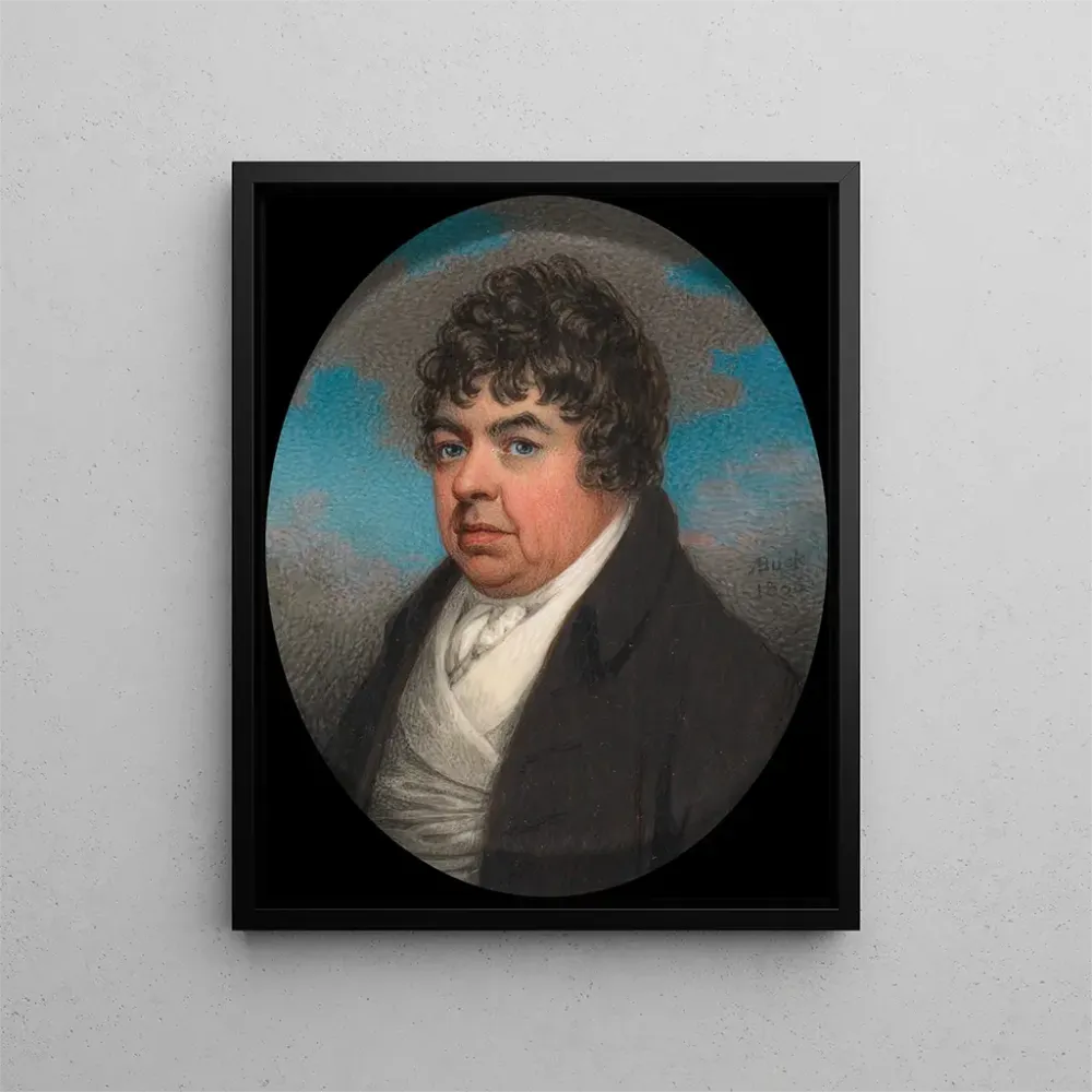 Gemälde Portrait eines Edelmanns - Adam Buck | Kunstdruck