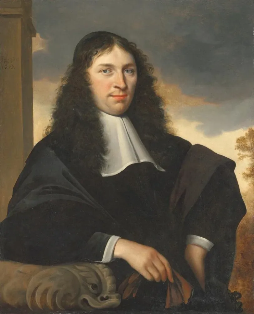 Gemälde Portrait eines Gentlemans - Anthonie Palamedesz | Kunstdruck