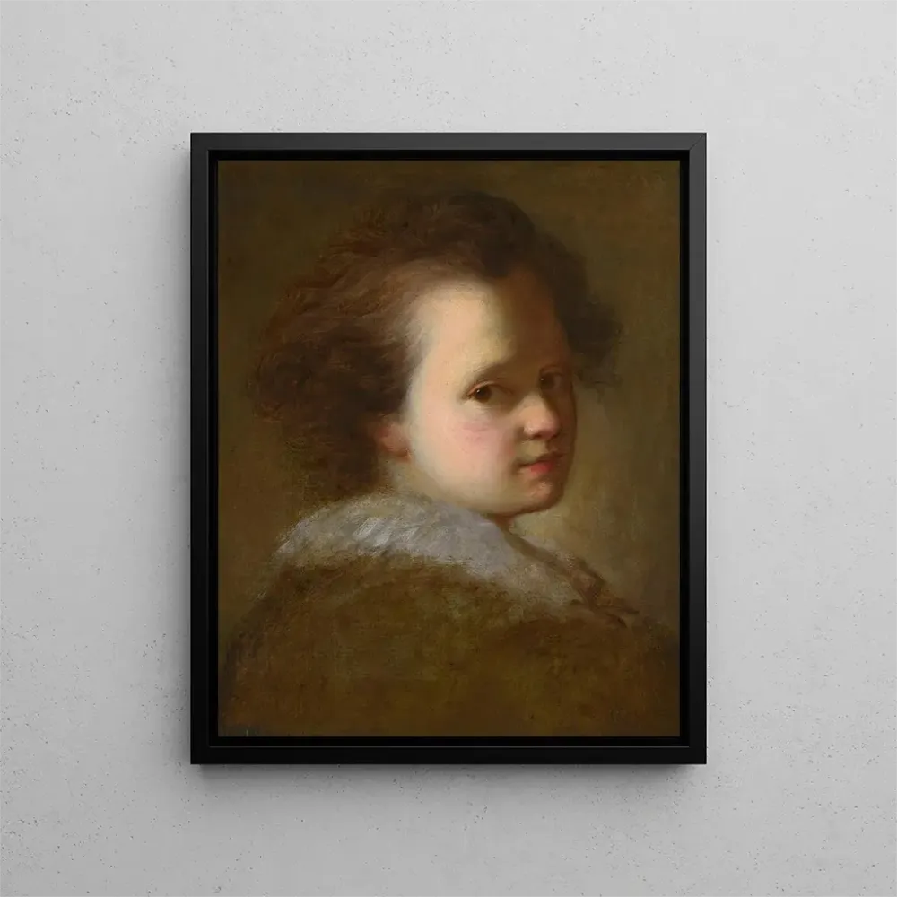 Gemälde Portrait eines jungen Jungen - Alexis Grimou | Kunstdruck