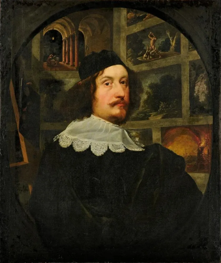 Gemälde Portrait eines Malers - Anonym | Kunstdruck