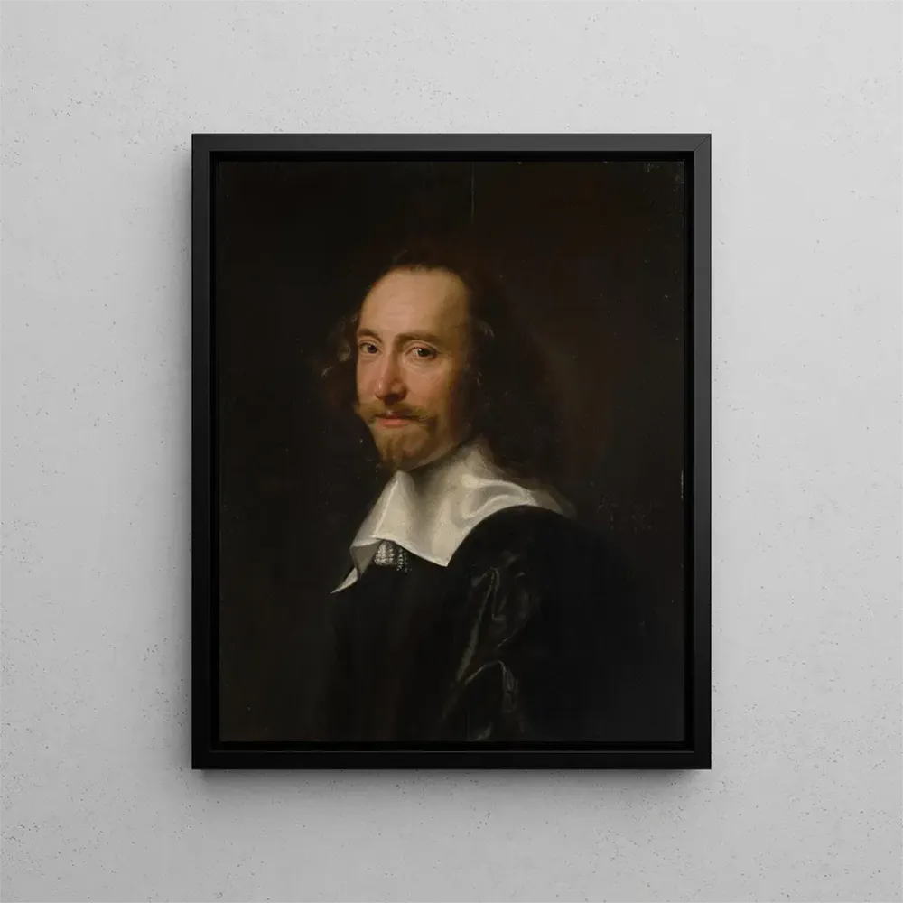 Gemälde Portrait eines Mannes - Abraham de Vries | Kunstdruck