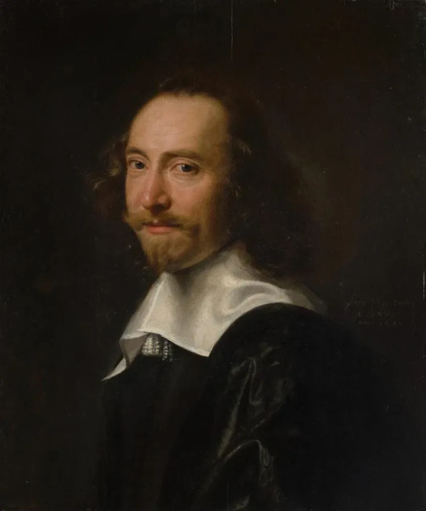 Gemälde Portrait eines Mannes - Abraham de Vries | Kunstdruck