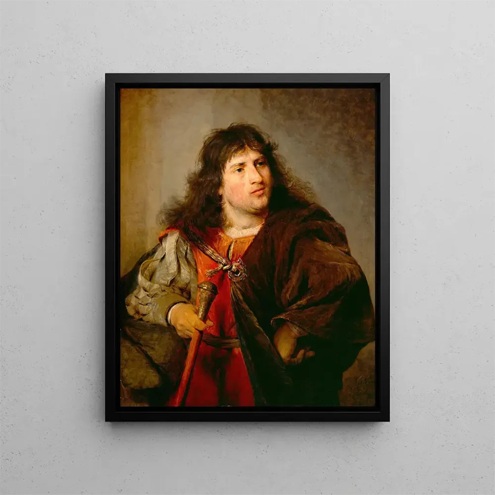 Gemälde Portrait eines Mannes - Aert de Gelder | Kunstdruck