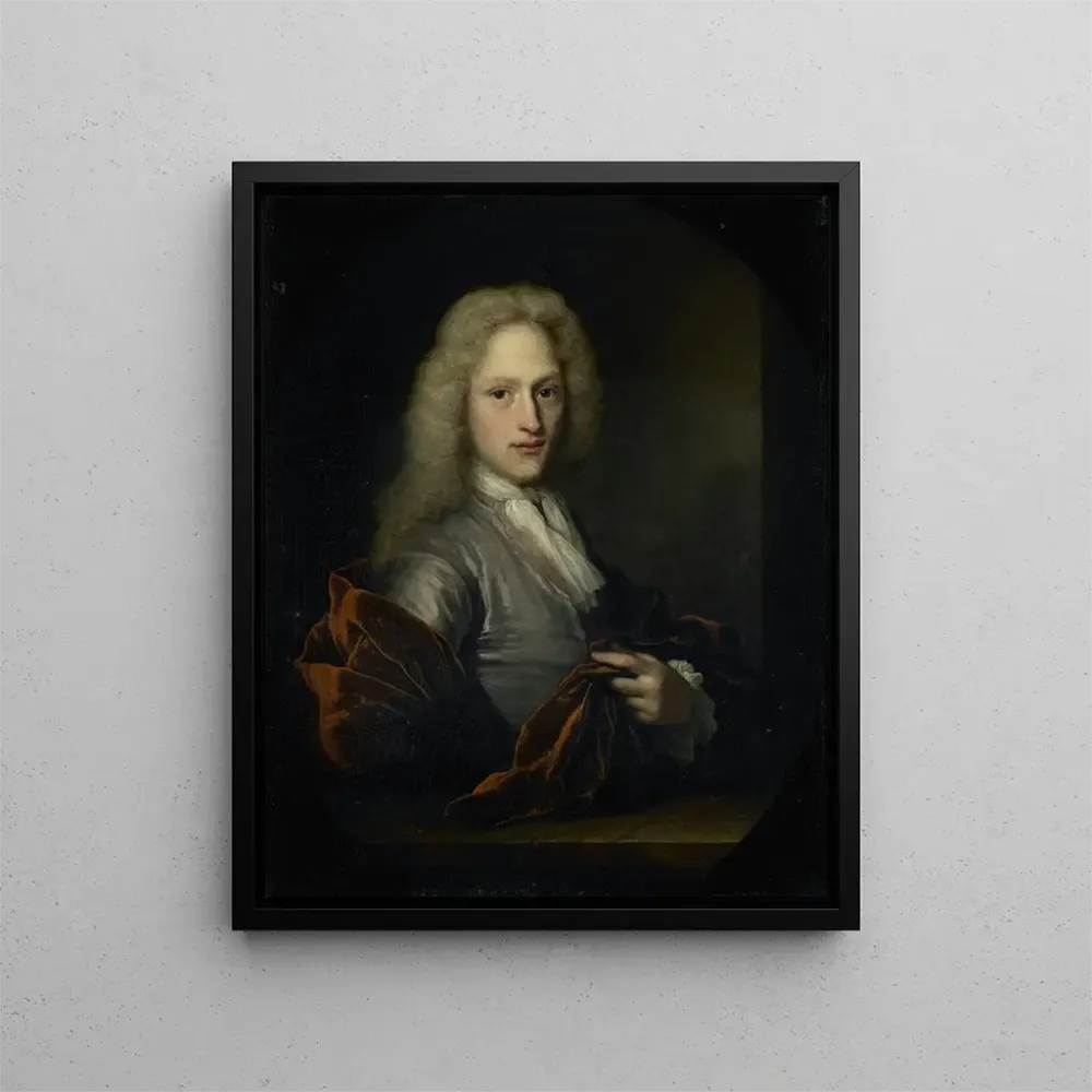 Gemälde Portrait eines Mannes - Arnold Boonen | Kunstdruck