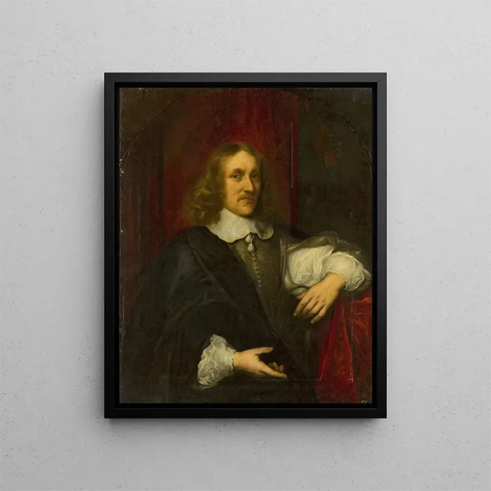 Gemälde Portrait eines Mannes (Kasuskonflikt) - Anonym | Kunstdruck