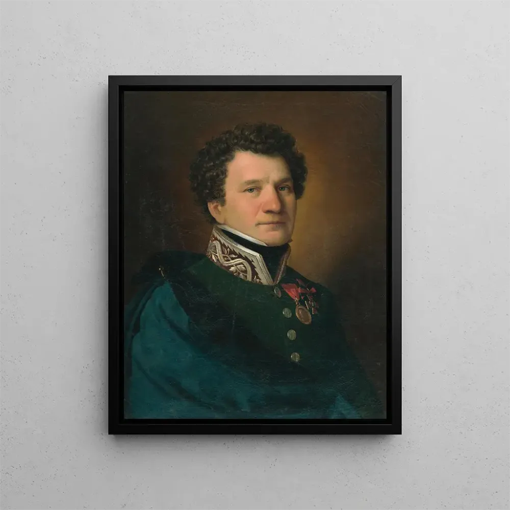 Gemälde Portrait eines Offiziers - Anton Einsle | Kunstdruck
