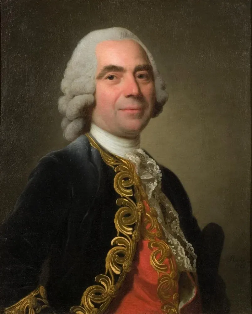 Gemälde Portrait eines Reiters - Alexander Roslin | Kunstdruck