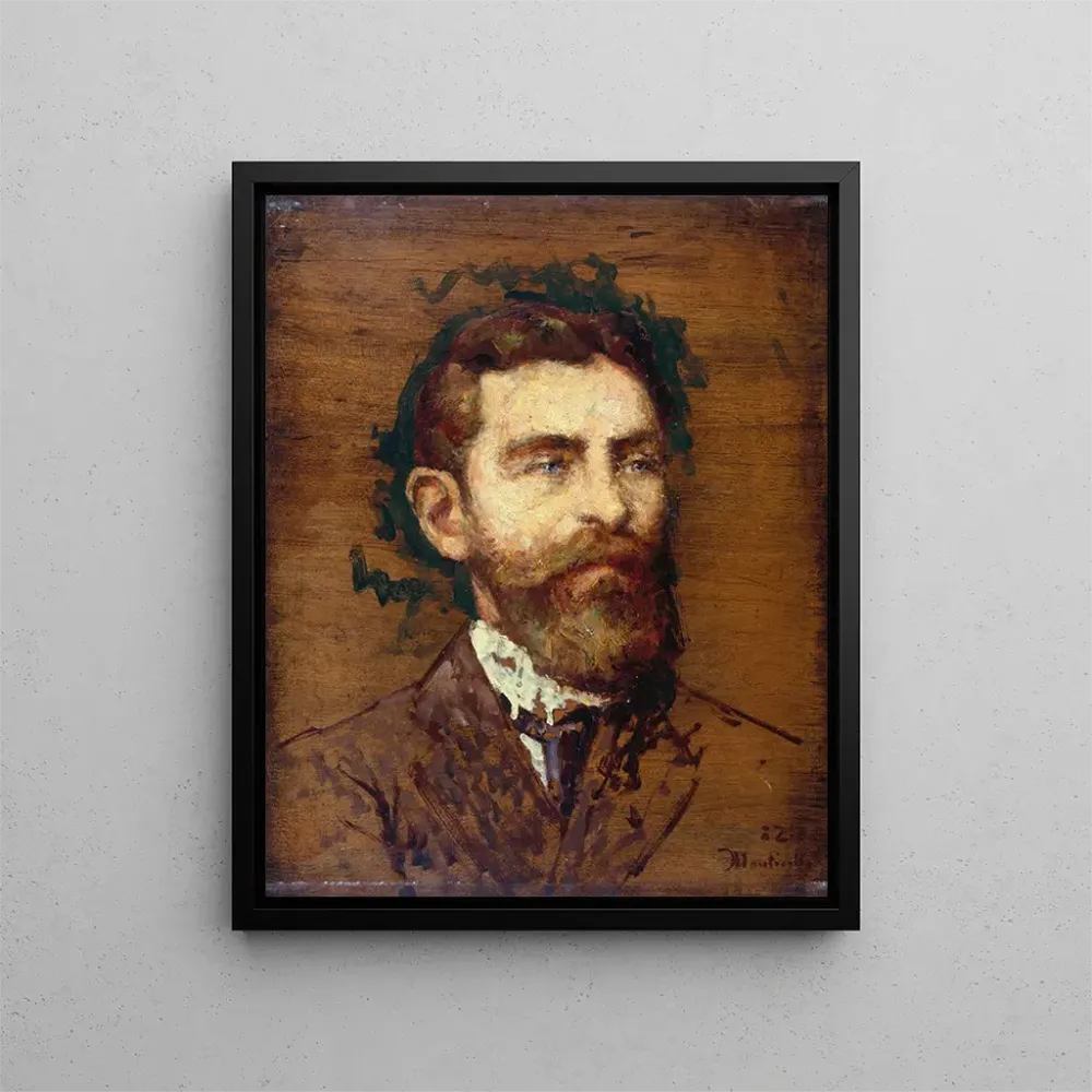 Gemälde Portrait de François Ziem - Adolphe Monticelli | Kunstdruck