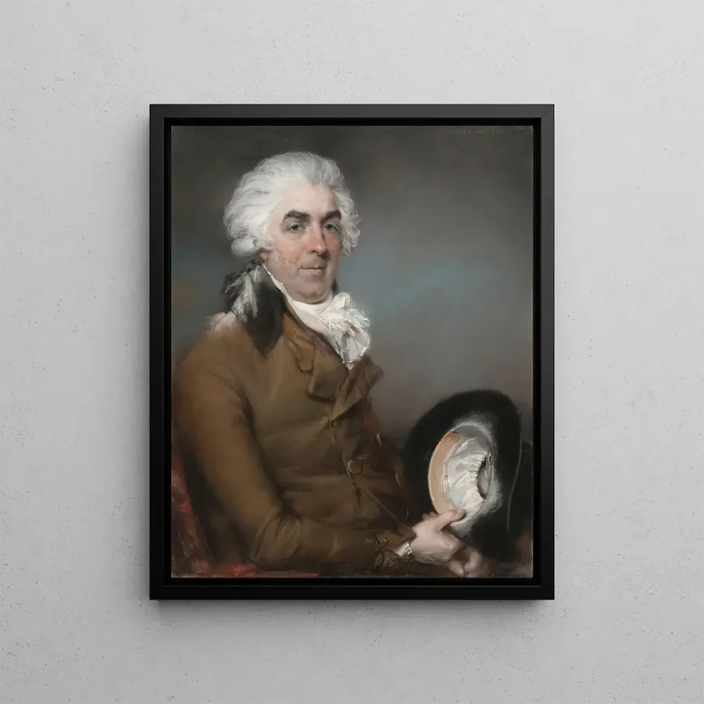 Gemälde Portrait de George de Ligne Gregory (1740 - 1822) - John Russell | Kunstdruck