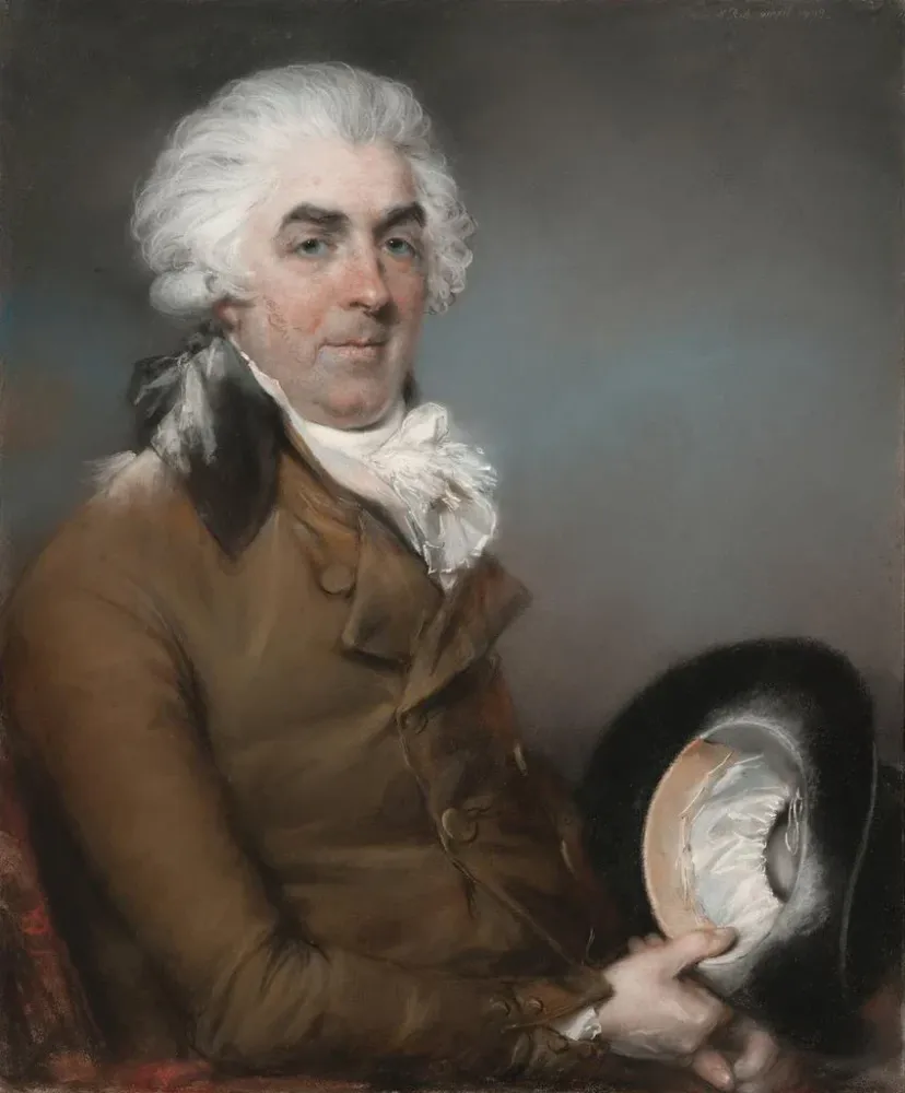 Gemälde Portrait de George de Ligne Gregory (1740 - 1822) - John Russell | Kunstdruck