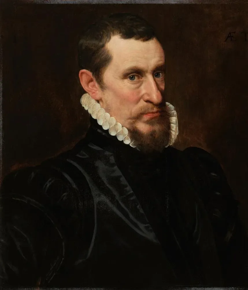 Gemälde Portrait de Gillis Beys - Adriaen Thomasz Key | Kunstdruck
