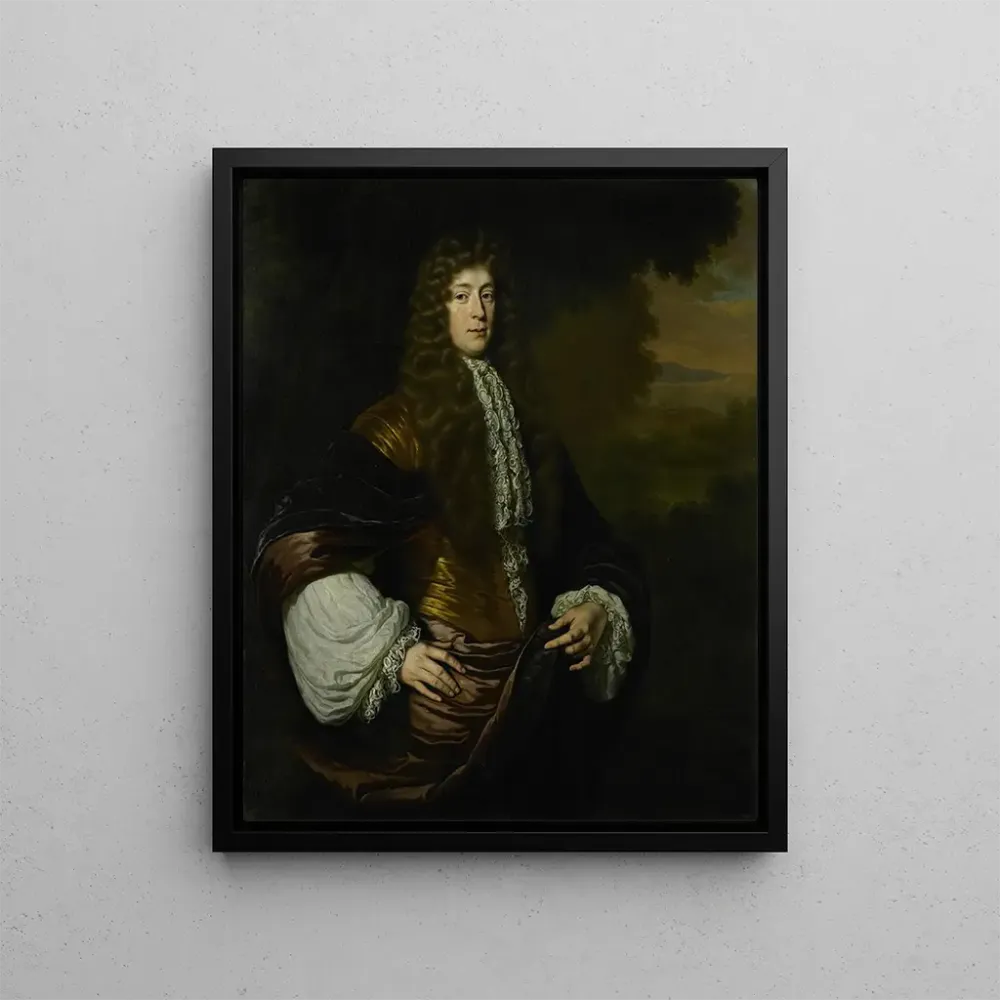 Gemälde Portrait de Hendrick Bicker, 1649 - 1718, bourgmestre d'Amsterdam - Michiel van Musscher | Kunstdruck