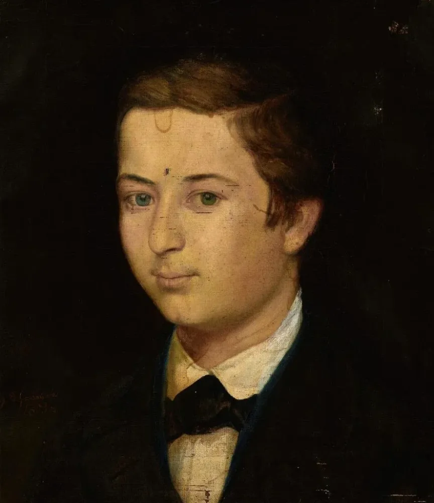Gemälde Portrait de Henryk Poller - Andrzej Bronisław Grabowski | Kunstdruck
