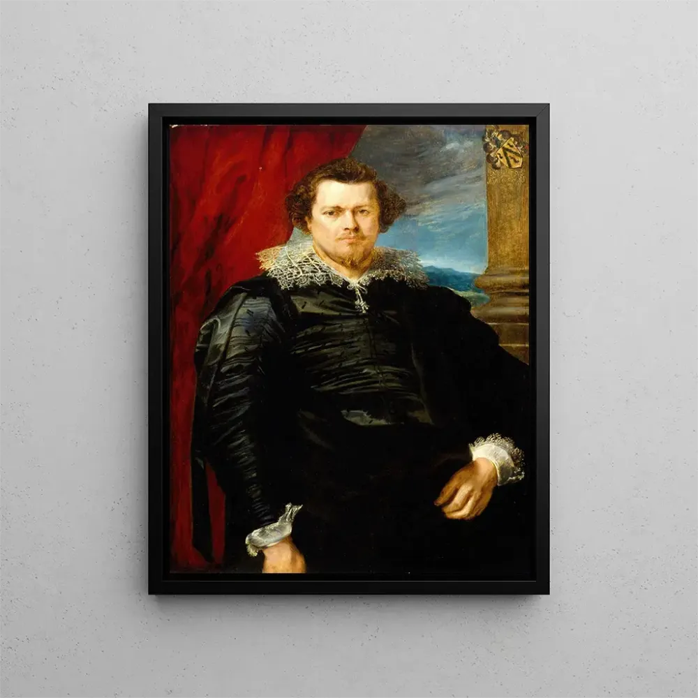 Gemälde Portrait de Jaspar de Charles van Nieuwenhoven - Antoine van Dyck | Kunstdruck