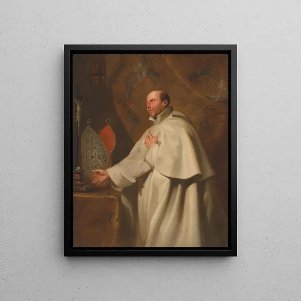 Gemälde Portrait de Johannes Chrysostomus vander Sterre - Abraham van Diepenbeeck | Kunstdruck