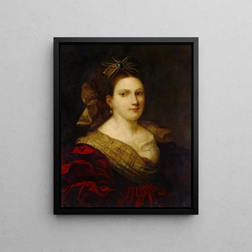 Gemälde Portrait de Laura dei Dianti - Anonyme