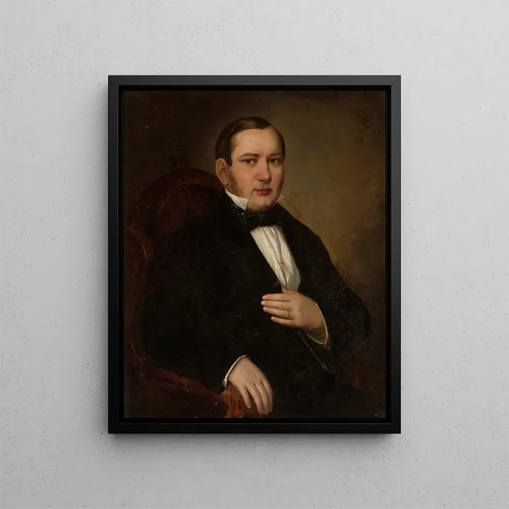 Gemälde Portrait de M. Lempke - Ambroży Mieroszewski | Kunstdruck