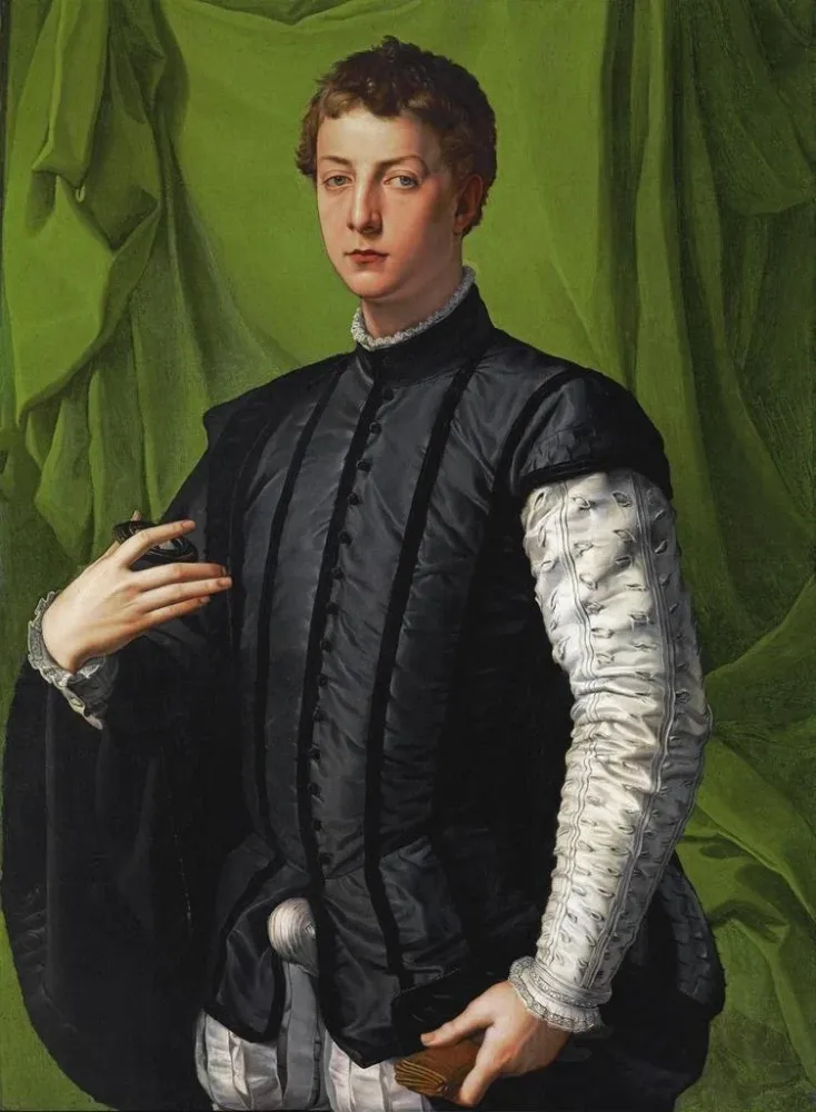 Gemälde Portrait de Lodovico Capponi - Agnolo Bronzino | Kunstdruck