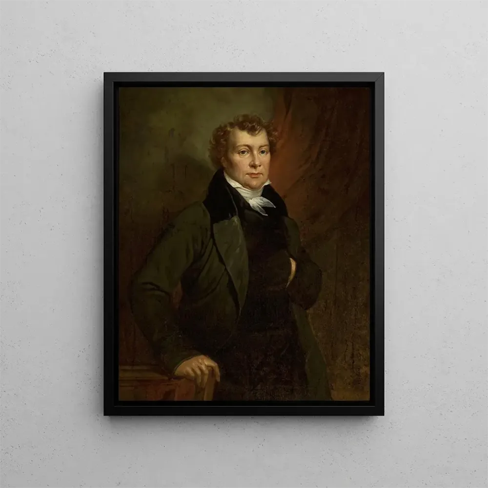 Gemälde Portrait de Ludwik Osiński - Antoni Brodowski | Kunstdruck