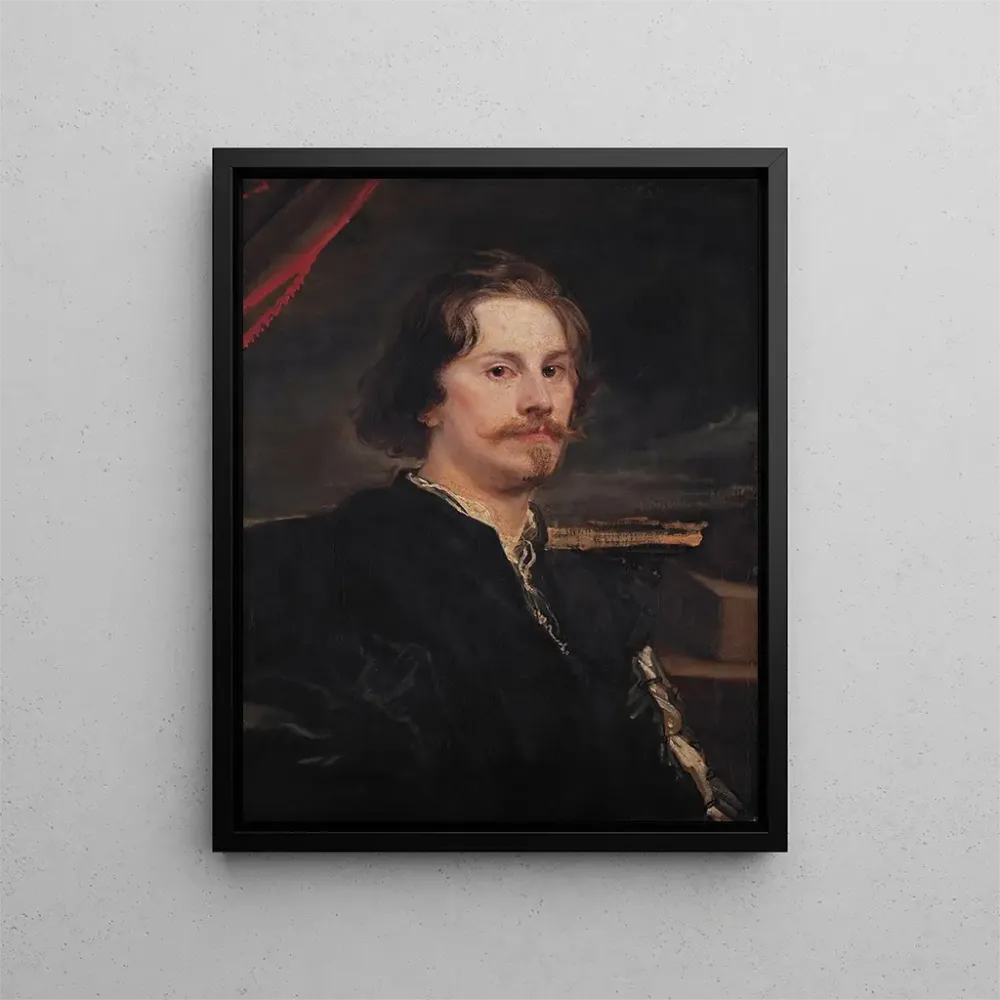 Gemälde Portrait de Pieter Soutman - Antoine van Dyck | Kunstdruck
