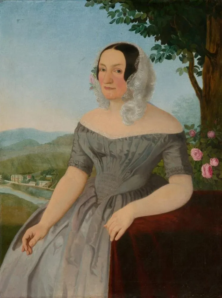 Gemälde Portrait de Szmrecsnyi - Jozef Boetech Klemens | Kunstdruck