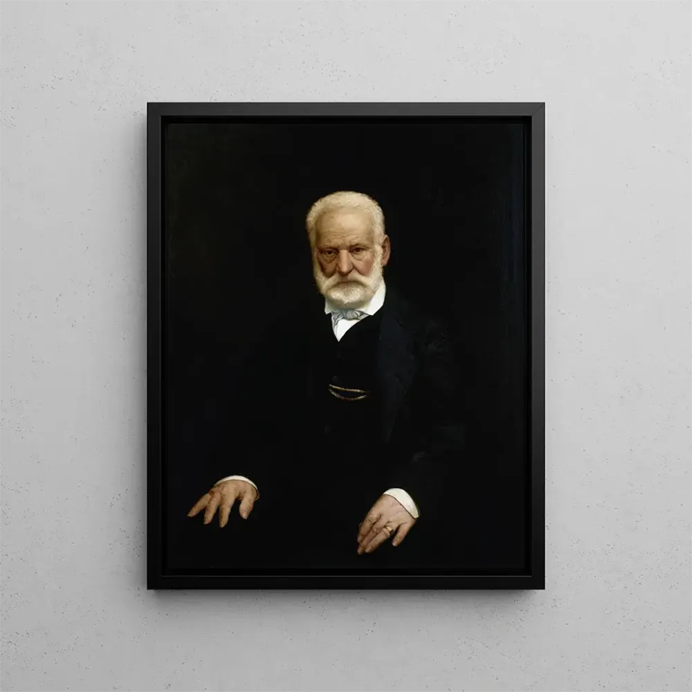 Gemälde Portrait de Victor Hugo - Aimé Morot | Kunstdruck