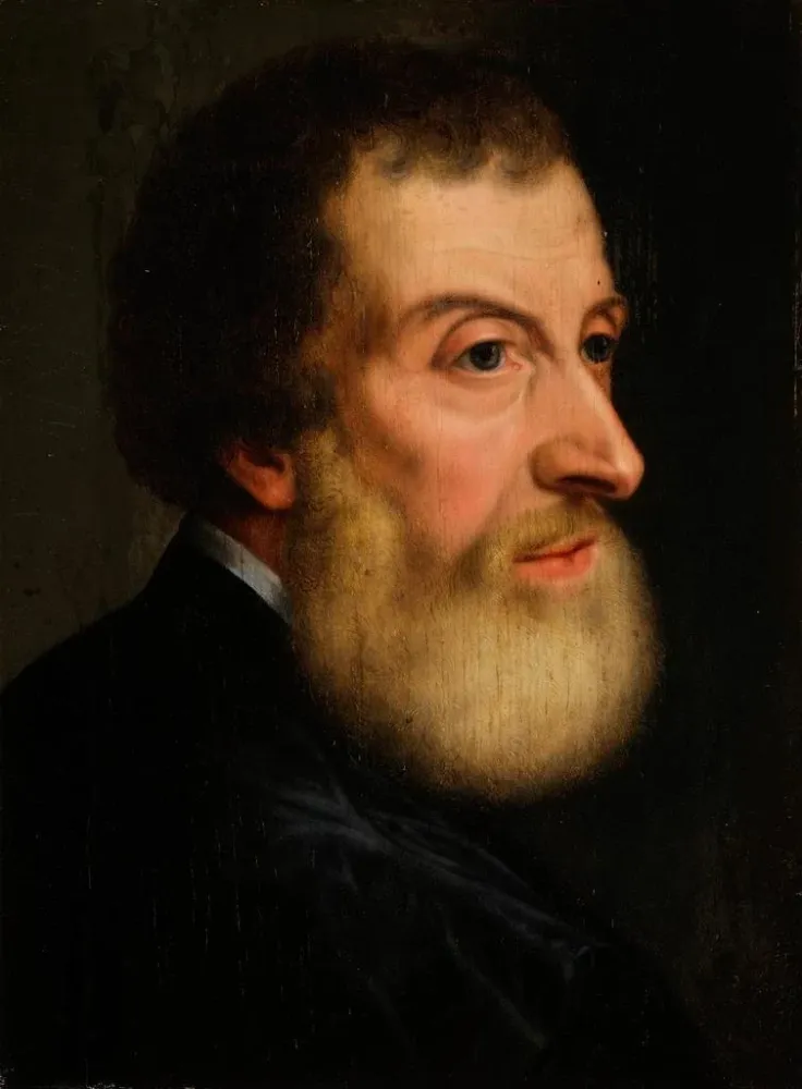 Gemälde Portrait von Alexandre Grapheus - Anonym | Kunstdruck