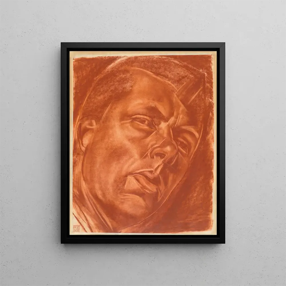 Gemälde Portrait von Boris Grigoriev - Alexandre Iacovleff | Kunstdruck