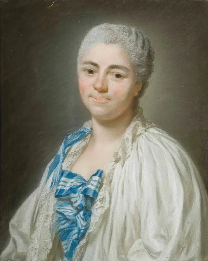 Gemälde Portrait von Charlotte Boutin Vicomtesse de Montboissier - Alexander Roslin | Kunstdruck