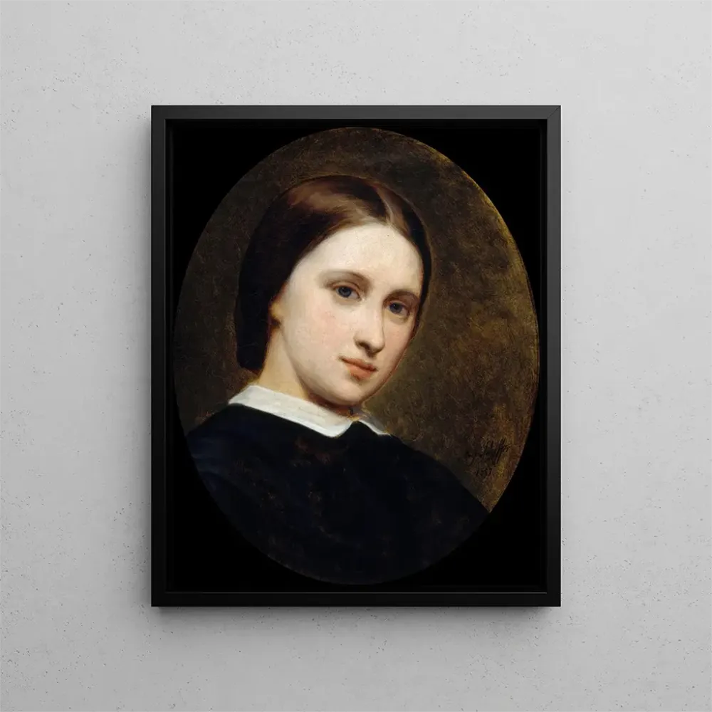 Gemälde Portrait von Cornélie Renan Scheffer - Ary Scheffer | Kunstdruck
