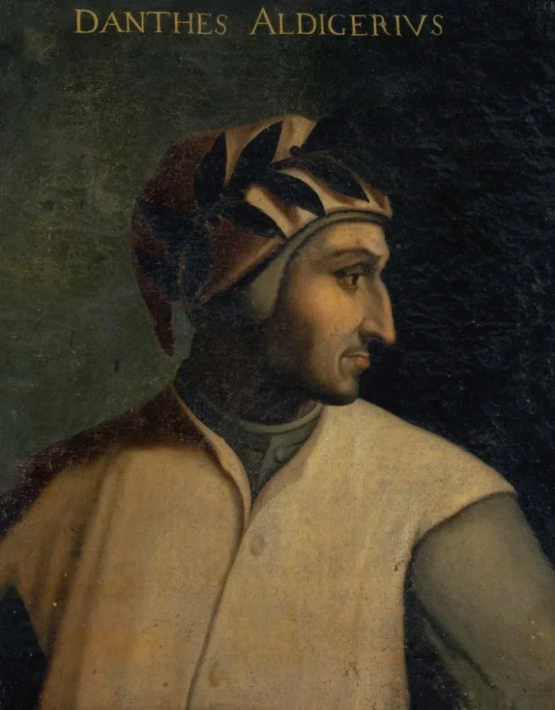 Gemälde Portrait von Dante Alighieri - Anonym | Kunstdruck