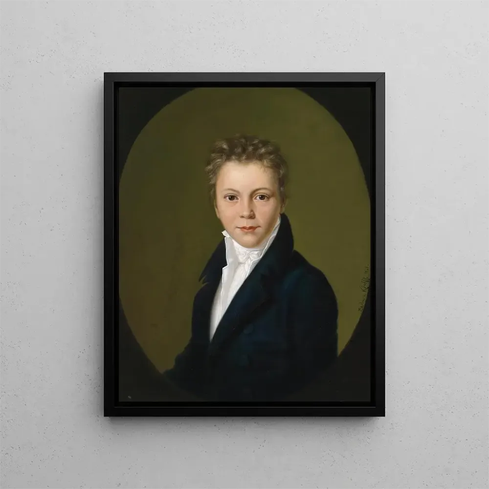Gemälde Portrait von Franz Rieder - Barbara Krafft | Kunstdruck