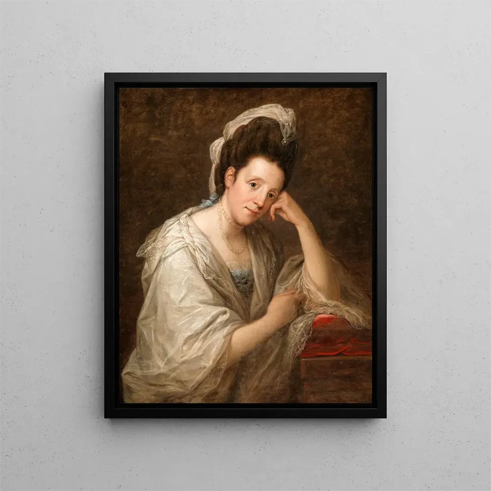 Gemälde Portrait von Frau Helen Dorothea Daniel - Angelica Kauffman | Kunstdruck