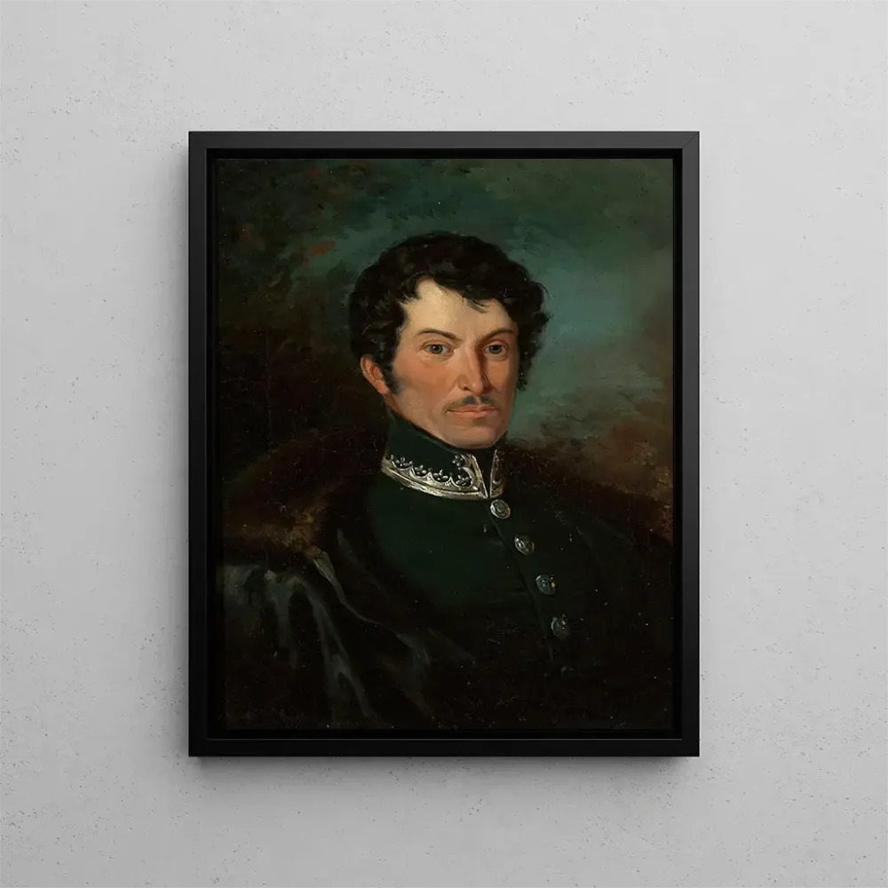 Gemälde Portrait von Friedrich Christoph Dietrich - Aleksander Ludwik Molinari | Kunstdruck