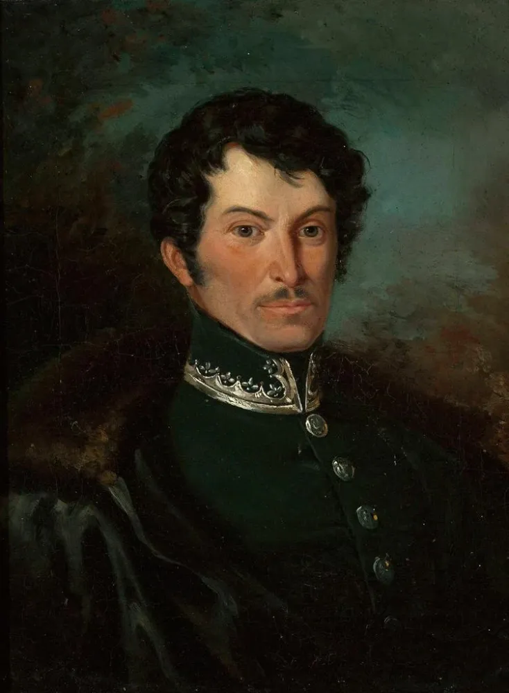 Gemälde Portrait von Friedrich Christoph Dietrich - Aleksander Ludwik Molinari | Kunstdruck