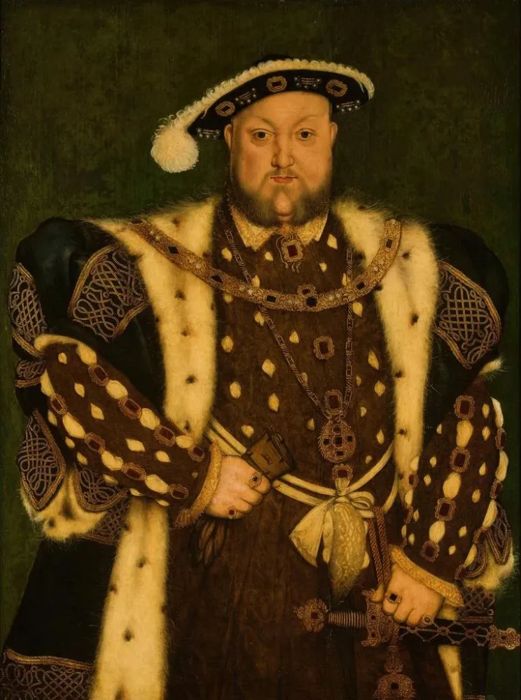 Gemälde Portrait von Heinrich VIII., König von England - Anonym | Kunstdruck