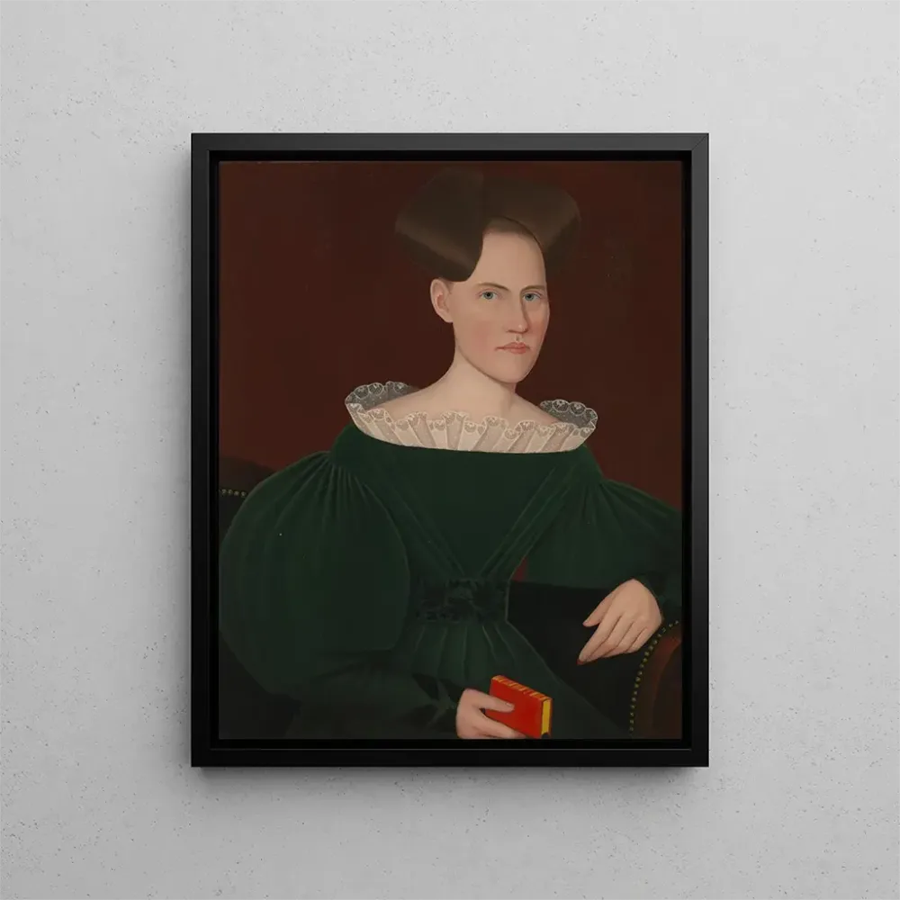 Gemälde Portrait von Hélène Lena Ten Broeck - Ammi Phillips | Kunstdruck